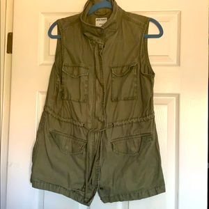Army green vest
